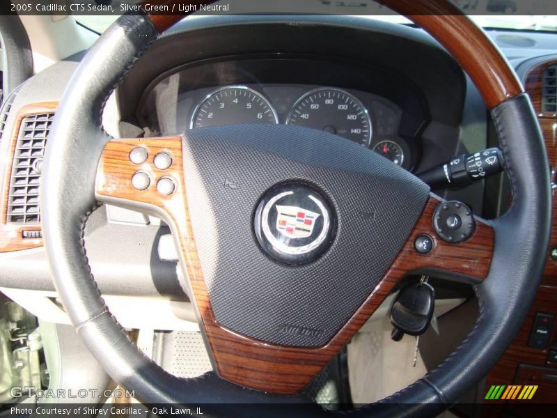 Silver Green / Light Neutral 2005 Cadillac CTS Sedan