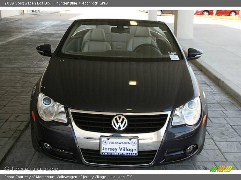 Thunder Blue / Moonrock Grey 2009 Volkswagen Eos Lux