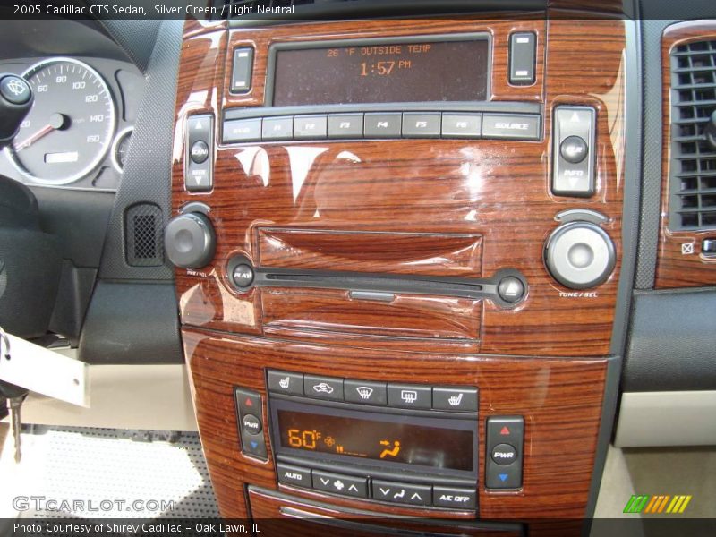 Silver Green / Light Neutral 2005 Cadillac CTS Sedan