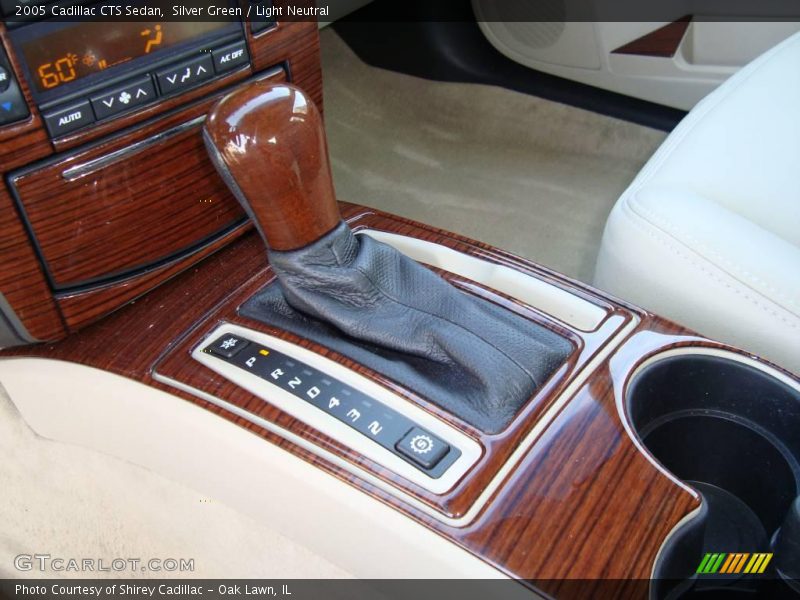 Silver Green / Light Neutral 2005 Cadillac CTS Sedan