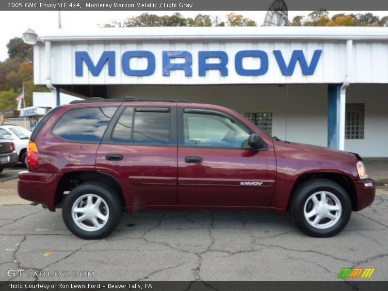 Monterey Maroon Metallic / Light Gray 2005 GMC Envoy SLE 4x4