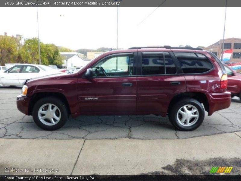 Monterey Maroon Metallic / Light Gray 2005 GMC Envoy SLE 4x4