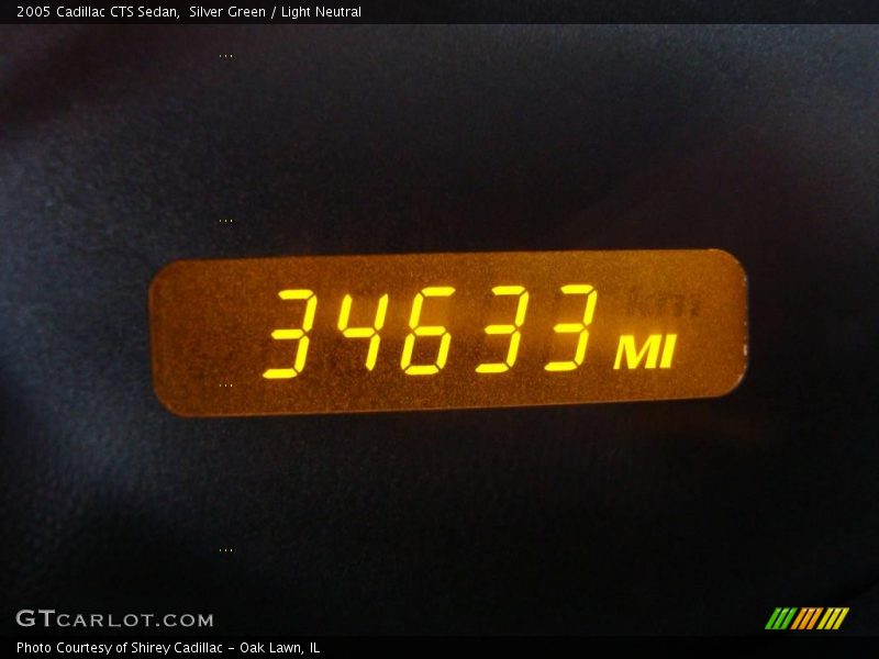 Silver Green / Light Neutral 2005 Cadillac CTS Sedan