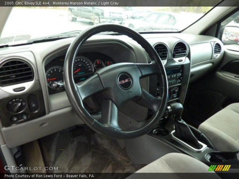Monterey Maroon Metallic / Light Gray 2005 GMC Envoy SLE 4x4
