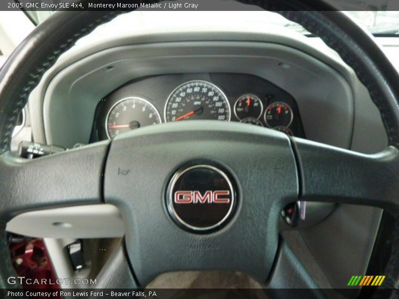 Monterey Maroon Metallic / Light Gray 2005 GMC Envoy SLE 4x4