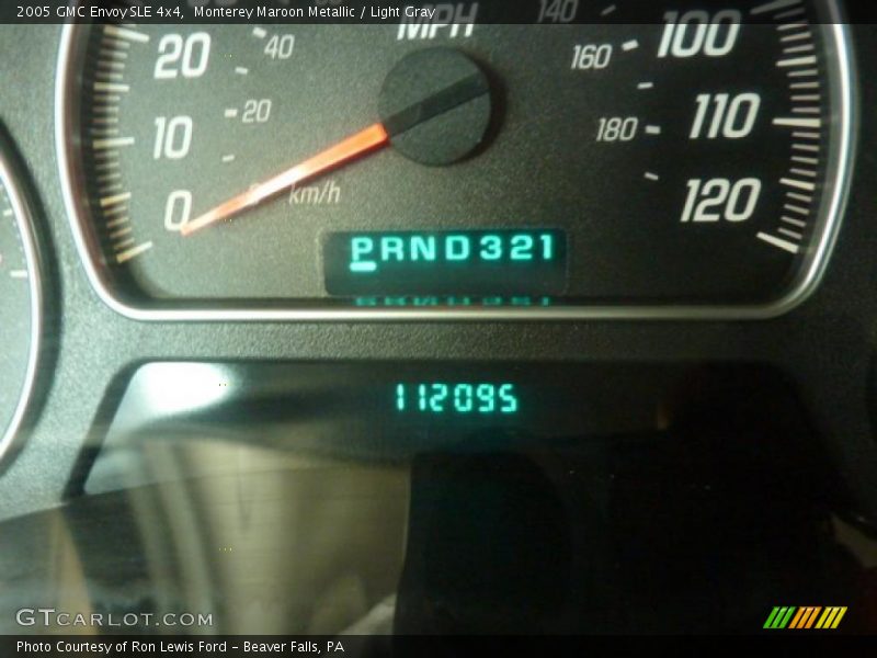 Monterey Maroon Metallic / Light Gray 2005 GMC Envoy SLE 4x4
