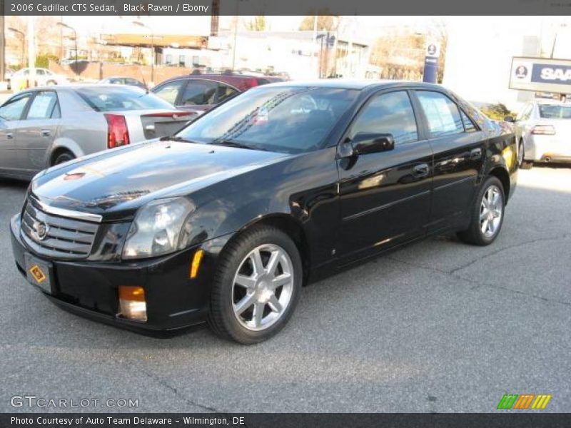 Black Raven / Ebony 2006 Cadillac CTS Sedan