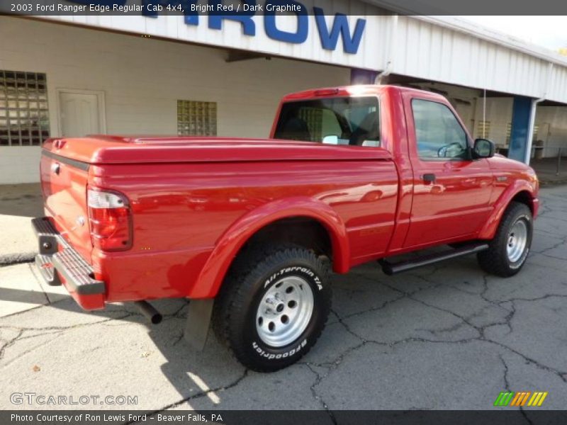 Bright Red / Dark Graphite 2003 Ford Ranger Edge Regular Cab 4x4