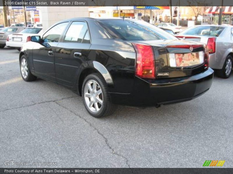 Black Raven / Ebony 2006 Cadillac CTS Sedan