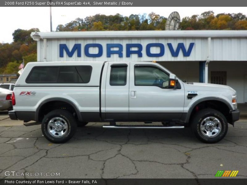 Silver Metallic / Ebony 2008 Ford F250 Super Duty FX4 SuperCab 4x4
