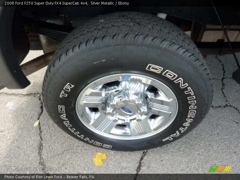 Silver Metallic / Ebony 2008 Ford F250 Super Duty FX4 SuperCab 4x4
