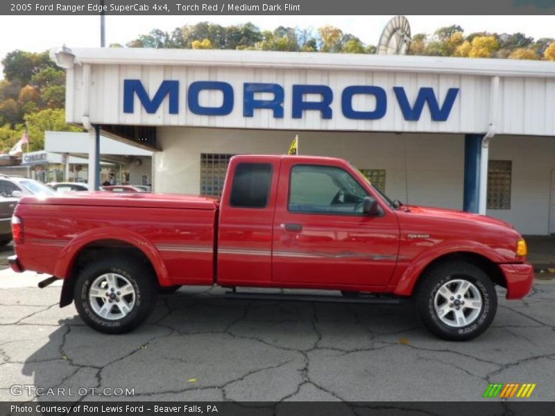 Torch Red / Medium Dark Flint 2005 Ford Ranger Edge SuperCab 4x4