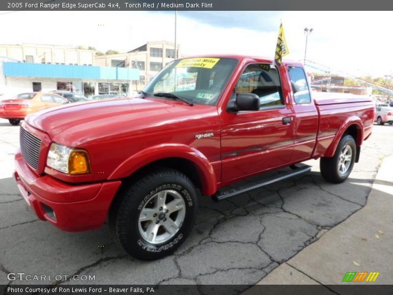 Torch Red / Medium Dark Flint 2005 Ford Ranger Edge SuperCab 4x4