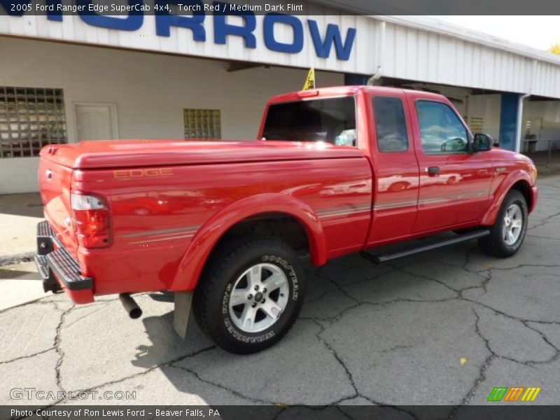Torch Red / Medium Dark Flint 2005 Ford Ranger Edge SuperCab 4x4