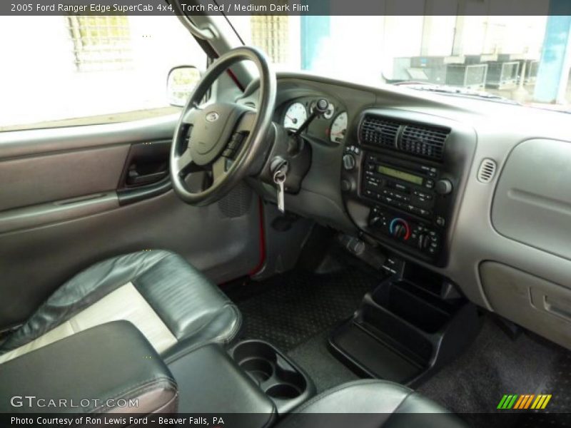 Torch Red / Medium Dark Flint 2005 Ford Ranger Edge SuperCab 4x4