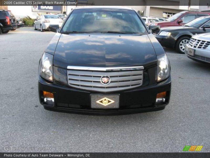 Black Raven / Ebony 2006 Cadillac CTS Sedan
