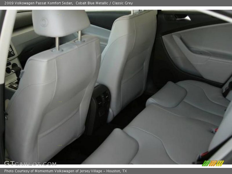 Cobalt Blue Metallic / Classic Grey 2009 Volkswagen Passat Komfort Sedan