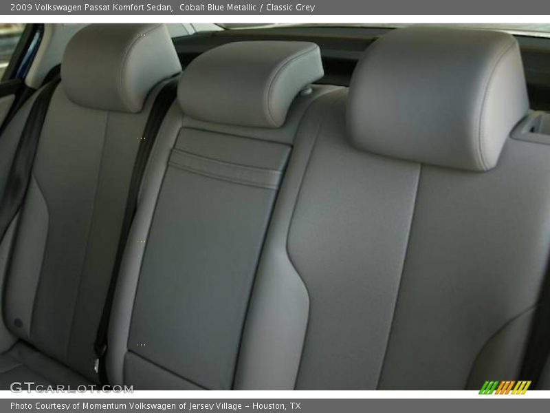 Cobalt Blue Metallic / Classic Grey 2009 Volkswagen Passat Komfort Sedan