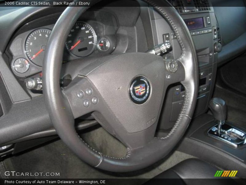 Black Raven / Ebony 2006 Cadillac CTS Sedan
