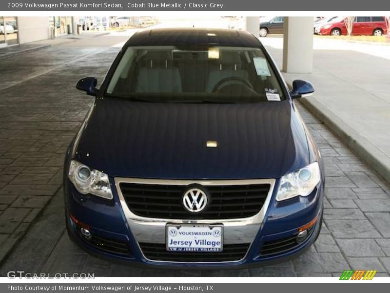 Cobalt Blue Metallic / Classic Grey 2009 Volkswagen Passat Komfort Sedan