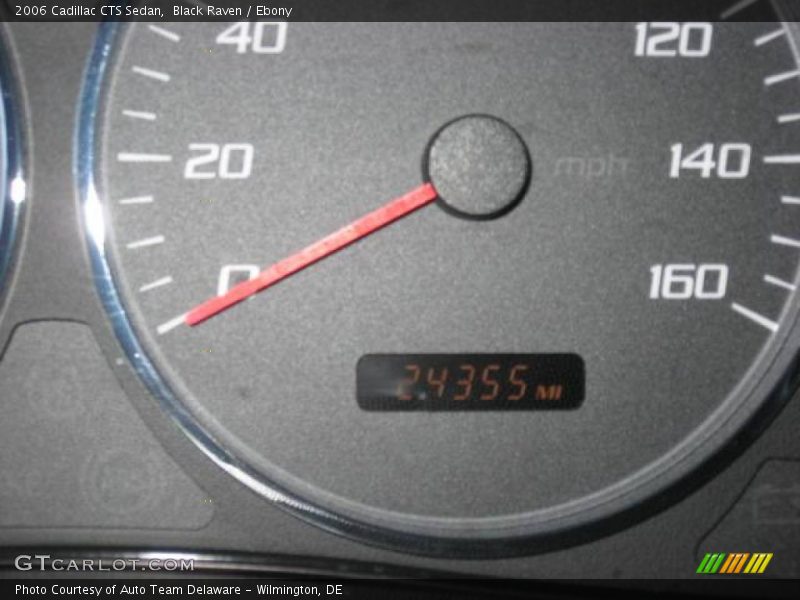 Black Raven / Ebony 2006 Cadillac CTS Sedan