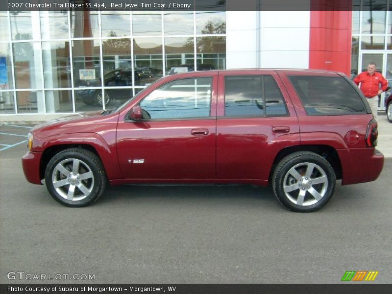 Red Jewel Tint Coat / Ebony 2007 Chevrolet TrailBlazer SS 4x4
