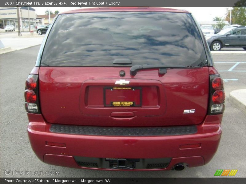 Red Jewel Tint Coat / Ebony 2007 Chevrolet TrailBlazer SS 4x4