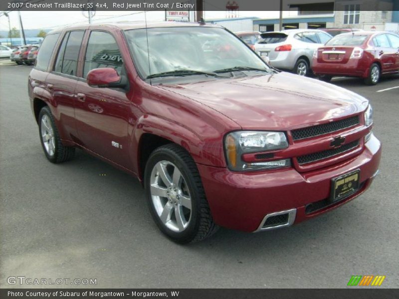 Red Jewel Tint Coat / Ebony 2007 Chevrolet TrailBlazer SS 4x4