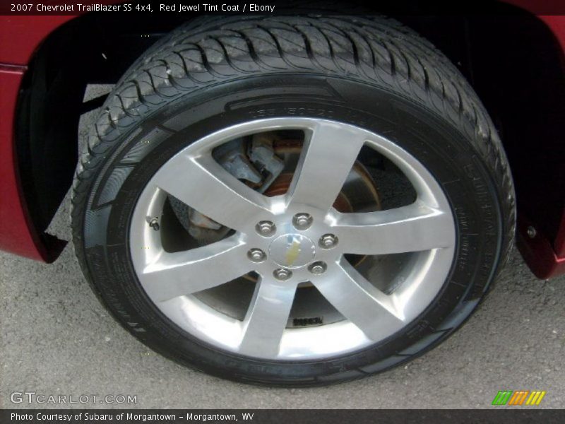 Red Jewel Tint Coat / Ebony 2007 Chevrolet TrailBlazer SS 4x4