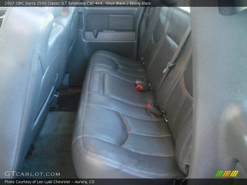 Onyx Black / Ebony Black 2007 GMC Sierra 1500 Classic SLT Extended Cab 4x4