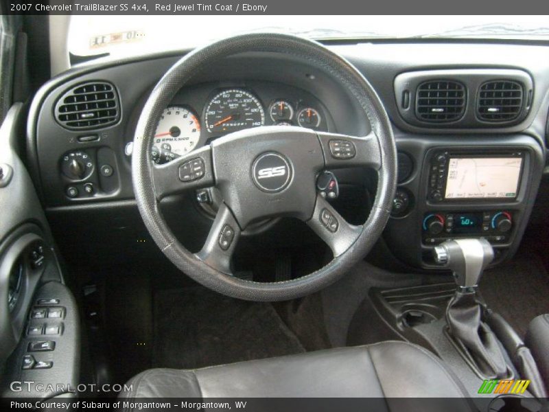 Red Jewel Tint Coat / Ebony 2007 Chevrolet TrailBlazer SS 4x4