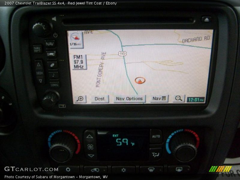 Red Jewel Tint Coat / Ebony 2007 Chevrolet TrailBlazer SS 4x4