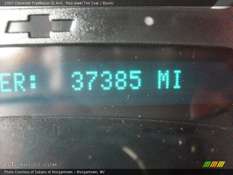 Red Jewel Tint Coat / Ebony 2007 Chevrolet TrailBlazer SS 4x4