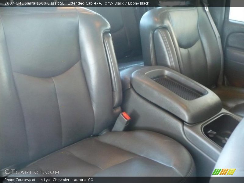 Onyx Black / Ebony Black 2007 GMC Sierra 1500 Classic SLT Extended Cab 4x4
