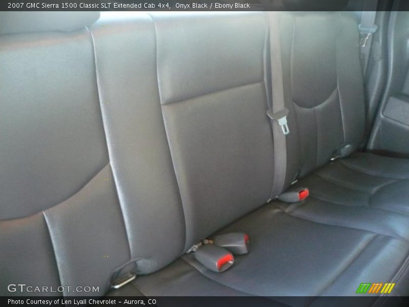 Onyx Black / Ebony Black 2007 GMC Sierra 1500 Classic SLT Extended Cab 4x4