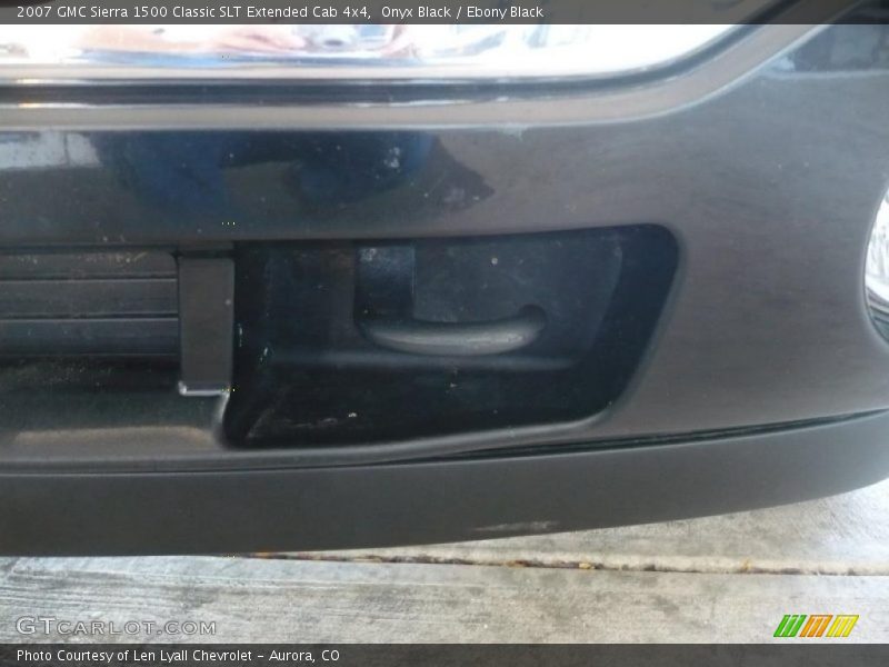 Onyx Black / Ebony Black 2007 GMC Sierra 1500 Classic SLT Extended Cab 4x4