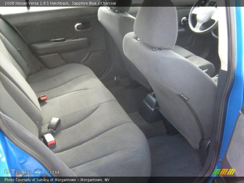 Sapphire Blue / Charcoal 2008 Nissan Versa 1.8 S Hatchback