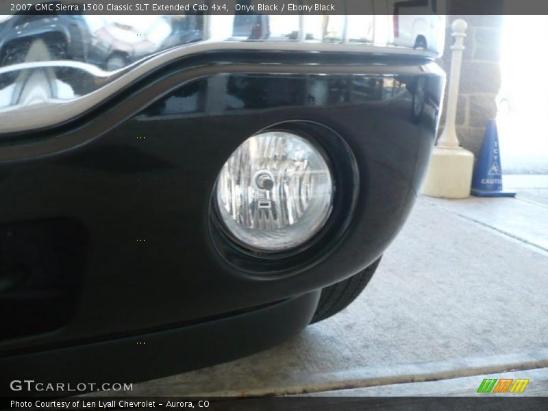 Onyx Black / Ebony Black 2007 GMC Sierra 1500 Classic SLT Extended Cab 4x4
