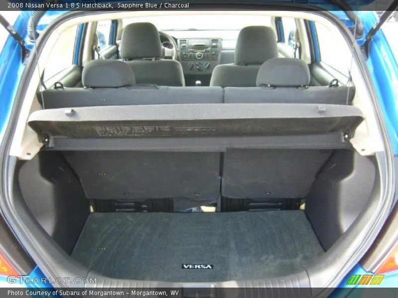 Sapphire Blue / Charcoal 2008 Nissan Versa 1.8 S Hatchback