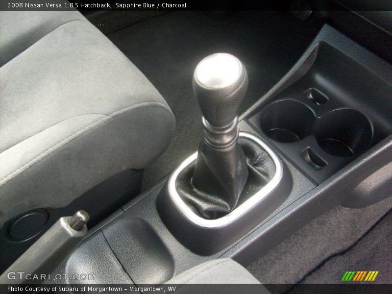 Sapphire Blue / Charcoal 2008 Nissan Versa 1.8 S Hatchback