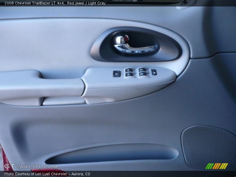 Red Jewel / Light Gray 2008 Chevrolet TrailBlazer LT 4x4