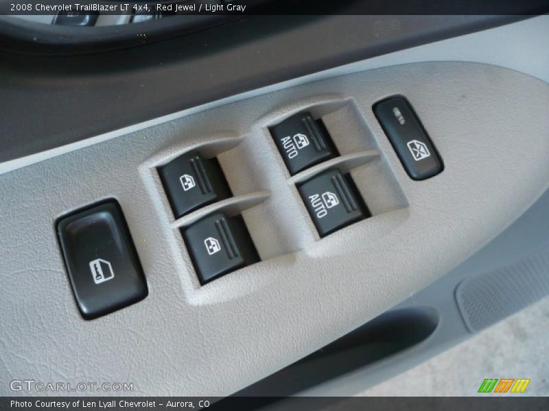 Red Jewel / Light Gray 2008 Chevrolet TrailBlazer LT 4x4