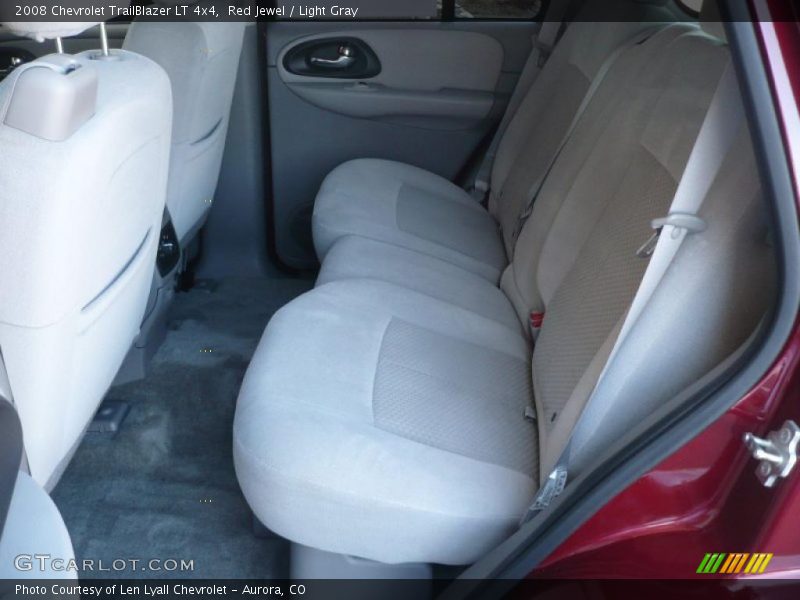 Red Jewel / Light Gray 2008 Chevrolet TrailBlazer LT 4x4