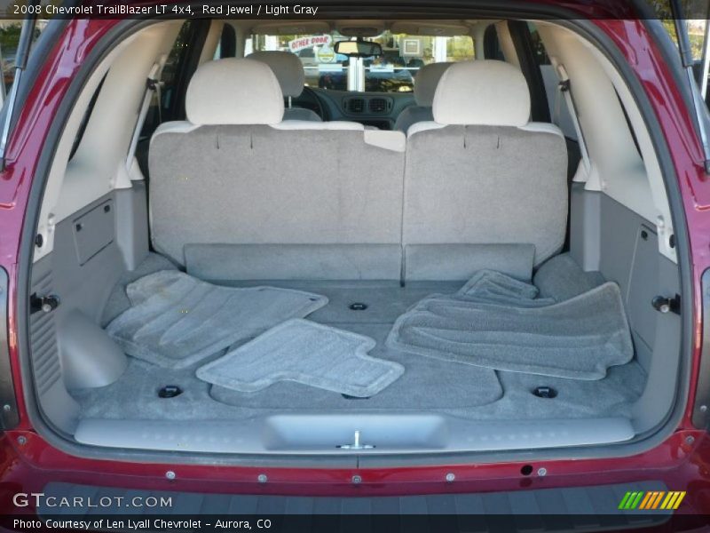 Red Jewel / Light Gray 2008 Chevrolet TrailBlazer LT 4x4