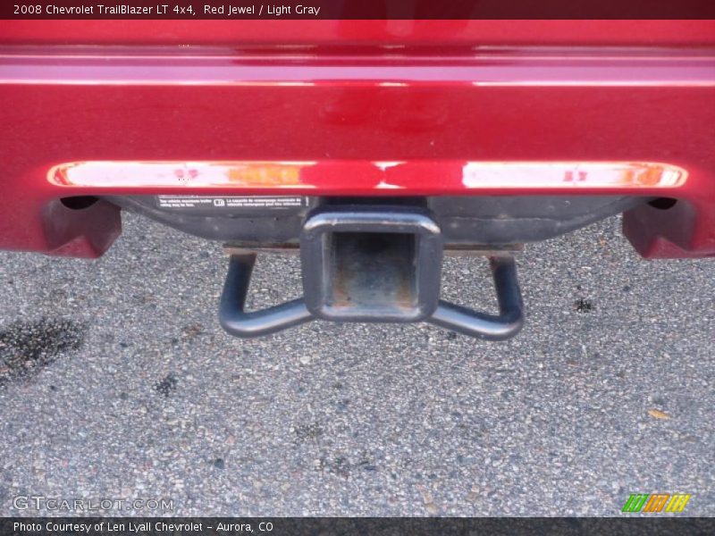 Red Jewel / Light Gray 2008 Chevrolet TrailBlazer LT 4x4
