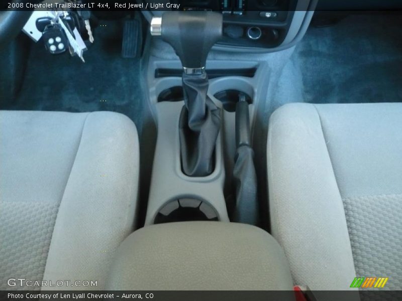 Red Jewel / Light Gray 2008 Chevrolet TrailBlazer LT 4x4