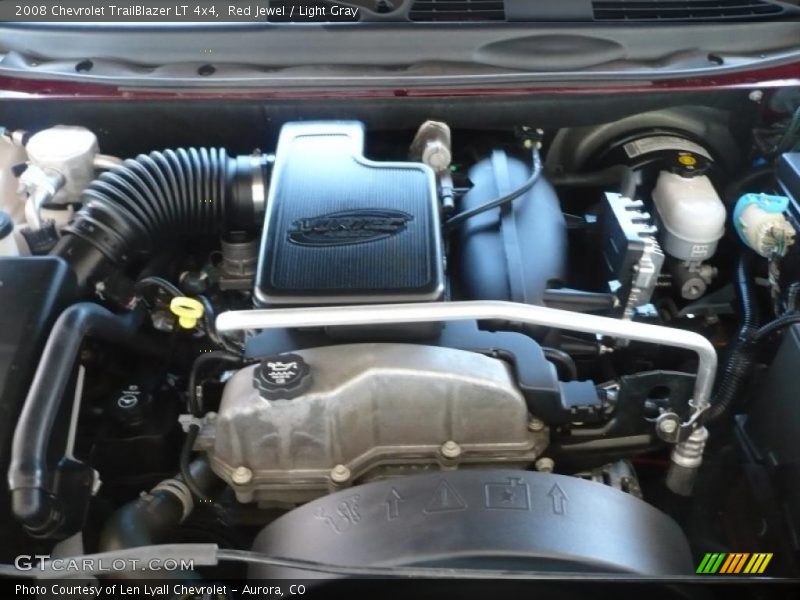 Red Jewel / Light Gray 2008 Chevrolet TrailBlazer LT 4x4