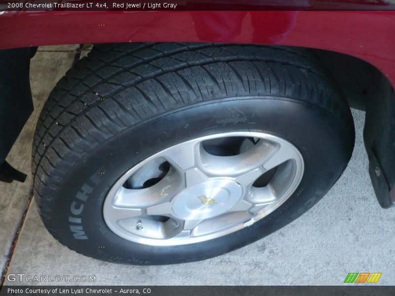 Red Jewel / Light Gray 2008 Chevrolet TrailBlazer LT 4x4