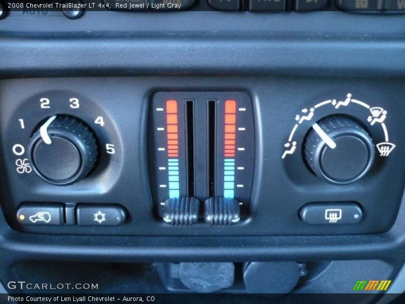 Red Jewel / Light Gray 2008 Chevrolet TrailBlazer LT 4x4