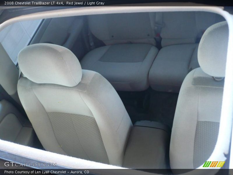 Red Jewel / Light Gray 2008 Chevrolet TrailBlazer LT 4x4